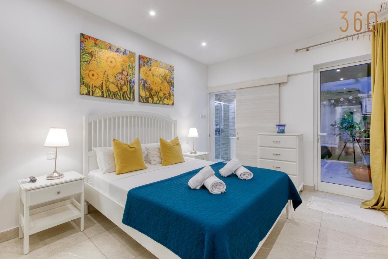 A Lovely 2br Maisonette With Private Terrace & Bbq By 360 Estates San Ġiljan