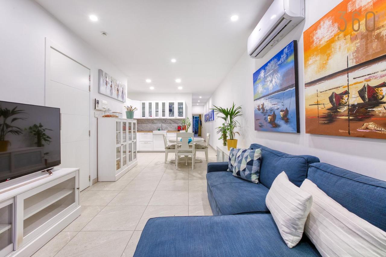 A Lovely 2br Maisonette With Private Terrace & Bbq By 360 Estates Appartement San Ġiljan