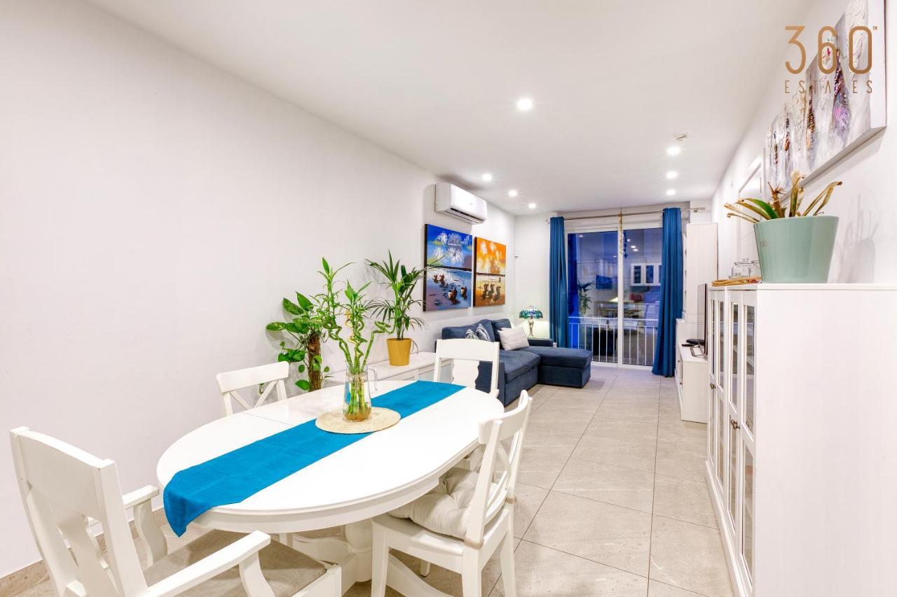 A Lovely 2br Maisonette With Private Terrace & Bbq By 360 Estates San Ġiljan